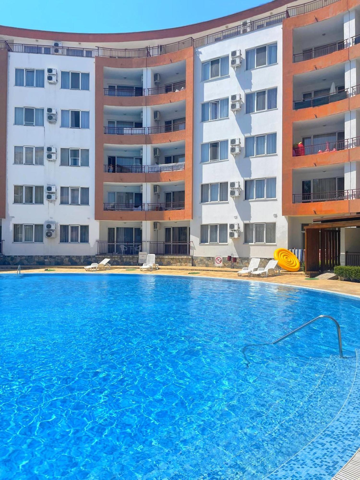 Riviera Fort Beach Apartments By Kalina Resort, Ravda Dış mekan fotoğraf