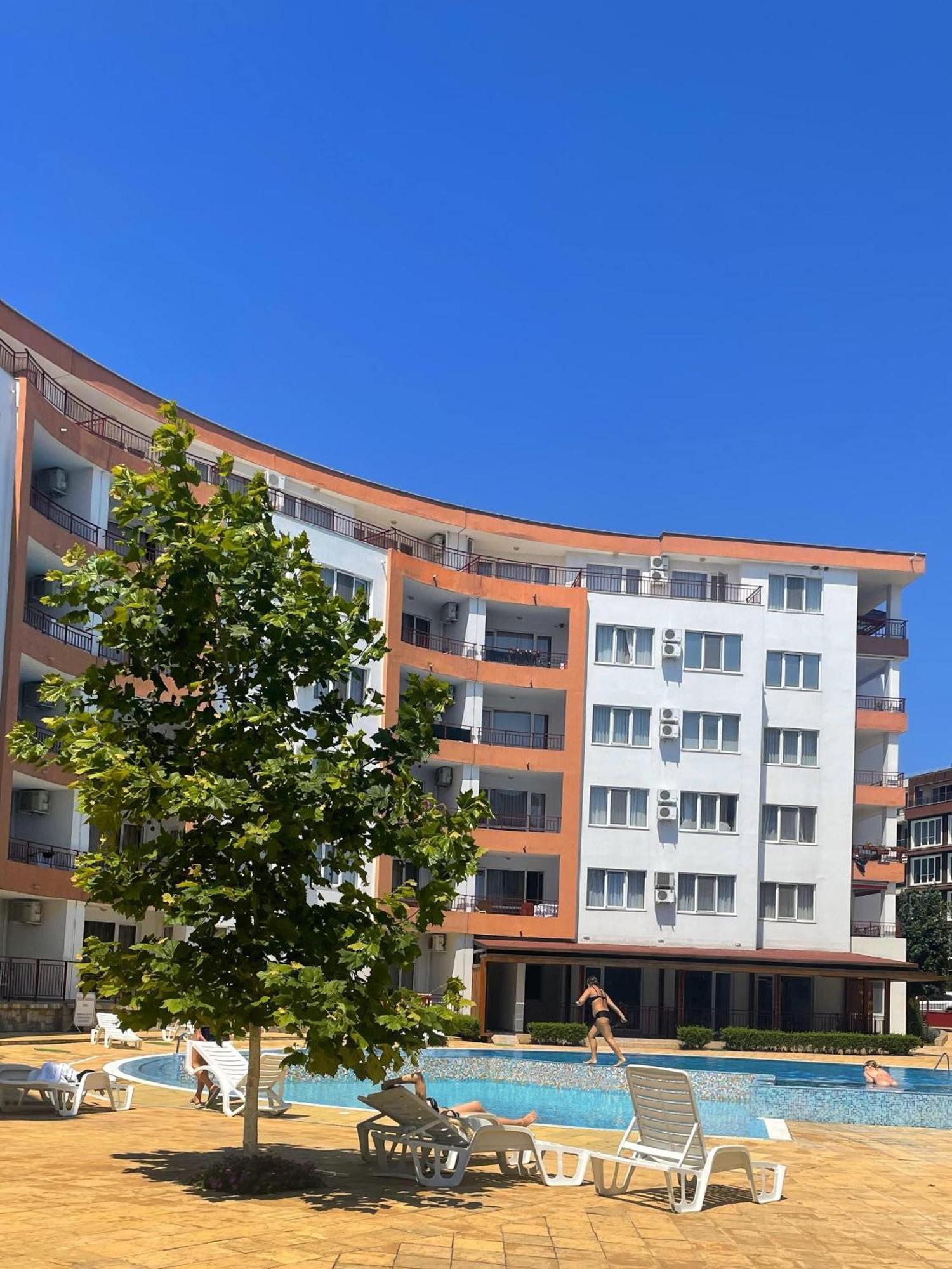 Riviera Fort Beach Apartments By Kalina Resort, Ravda Dış mekan fotoğraf